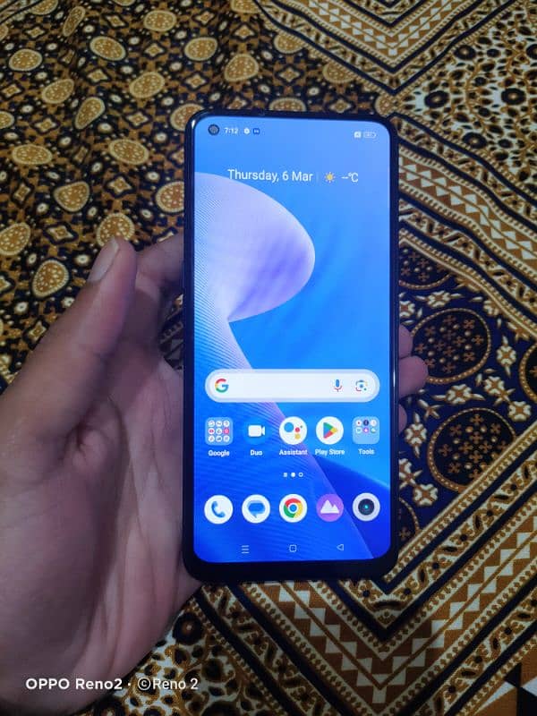 realme 7 pro 8/128 with box and 65 watt original dart charger 4