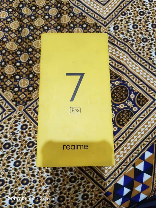 realme 7 pro 8/128 with box and 65 watt original dart charger 9