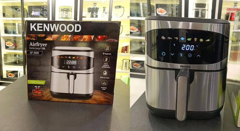 KENWOOD/ PANASONIC/ PHILIPS AIR FRYERS 6-12 LITRES WHOLESALE PRICE COD 6