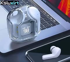 A set of wireless earphones,