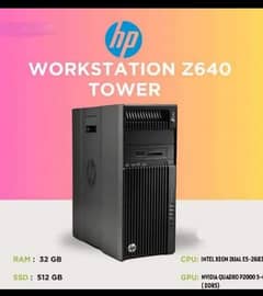 Gaming Workstation Hp xeon Z640