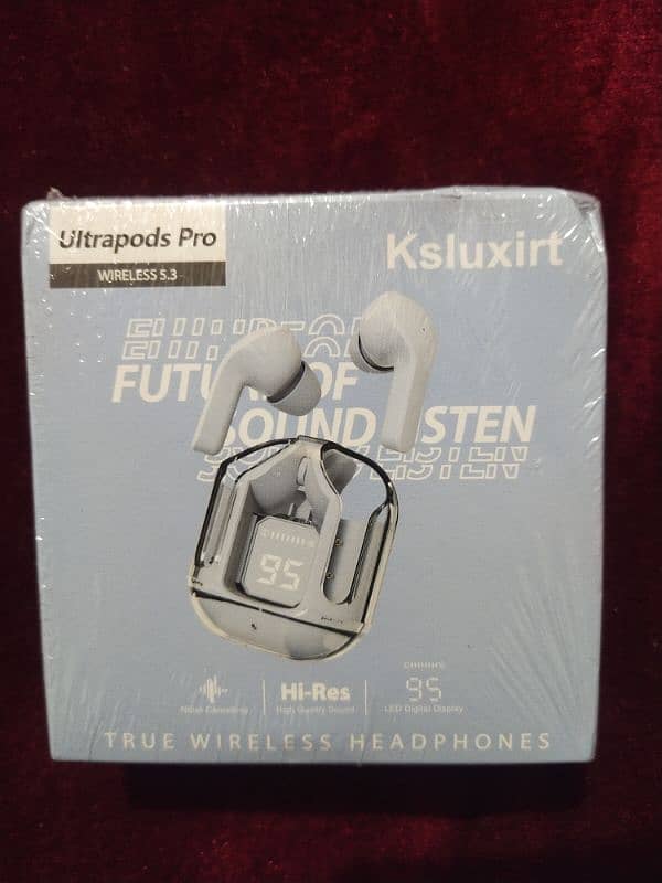 A set of wireless earphones, 3