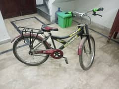 new bicycle used only once urgent sale