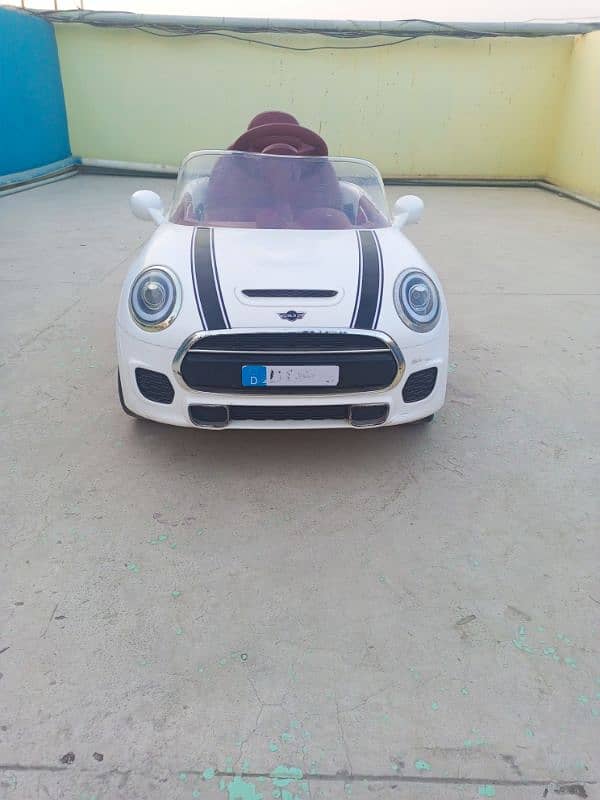 Mini Cooper Rechargable Kids Car 1