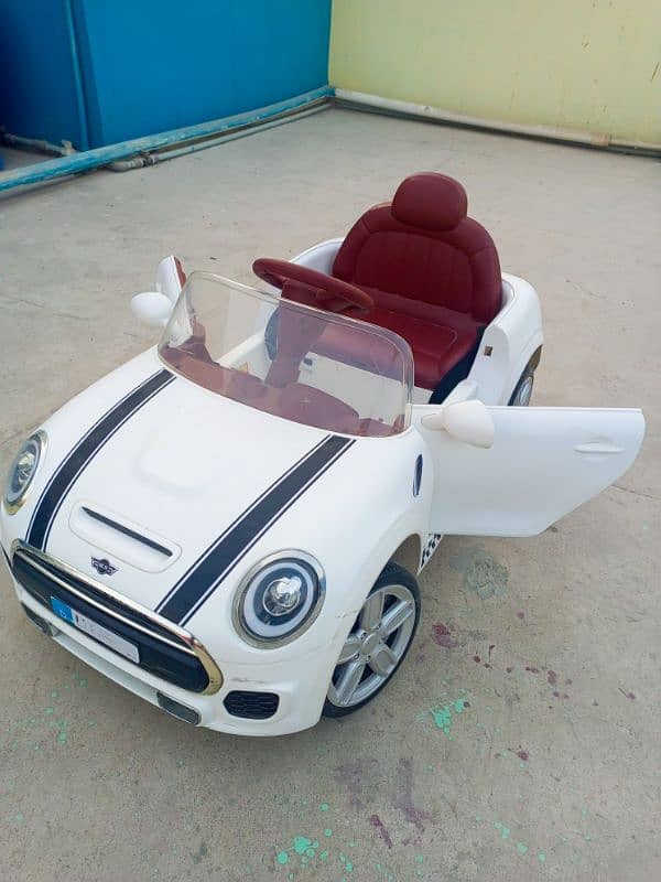 Mini Cooper Rechargable Kids Car 6