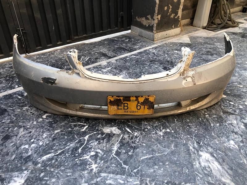 honda civic front bumper 2002 3