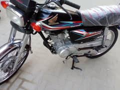 Honda 125 Hyderabad number 19 model