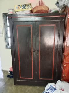 Wood almari 2 door