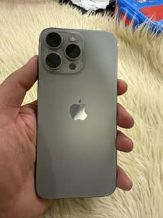 Apple iphone 15 pro max hk model 256gb just like new