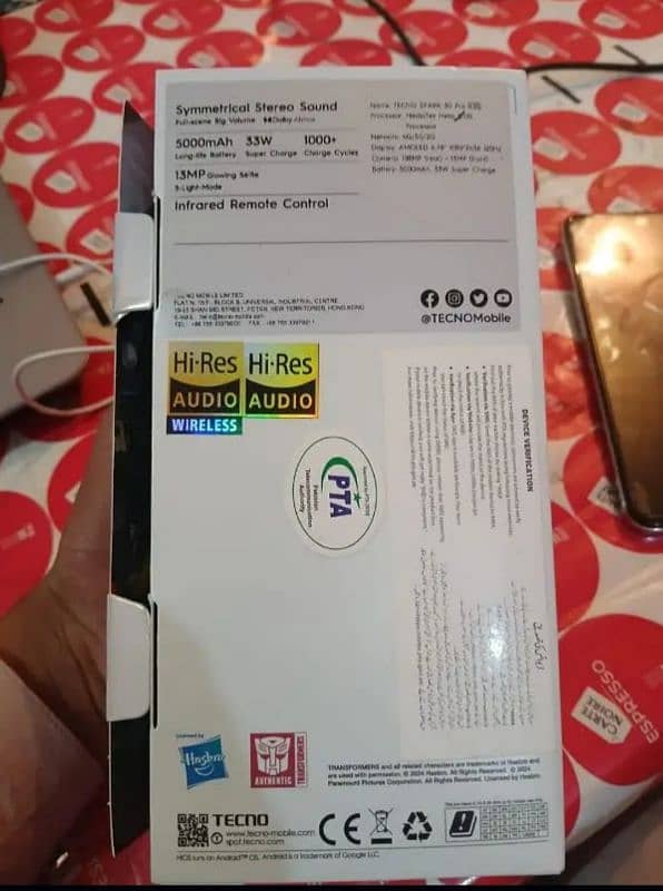 tecno spark 30pro 10 month wronti 7