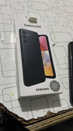 Samsung A14  Black Colour 4GB+128GB