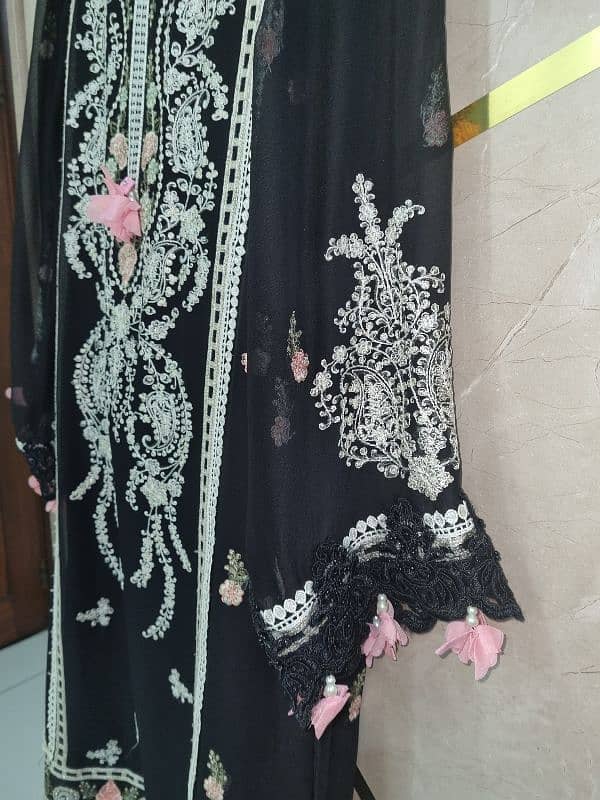 new black chiffon dress for sale 5