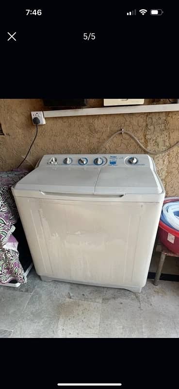 haier washing machine 1