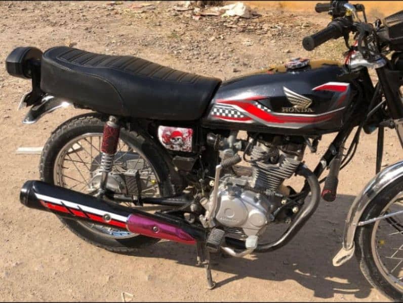 Honda 125 2021 model  for urgent sale 4