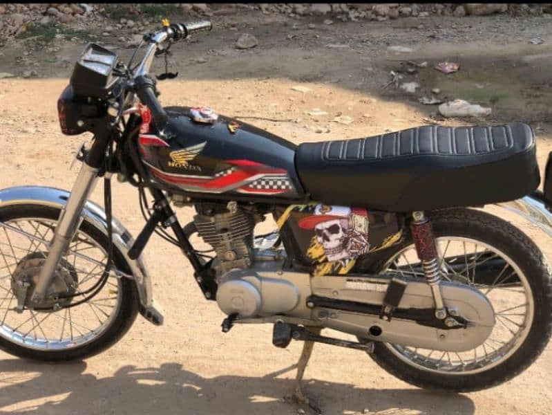 Honda 125 2021 model  for urgent sale 5