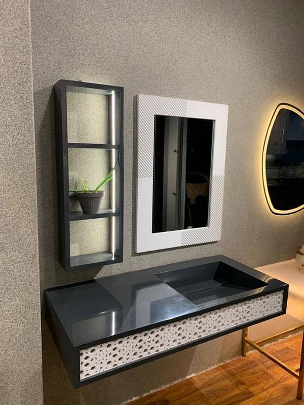 Corian vanity 9