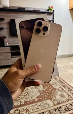 iphone 16 pro max 256GB non PTA Full sim time