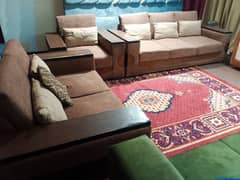 sofa set 6 seater slightly used