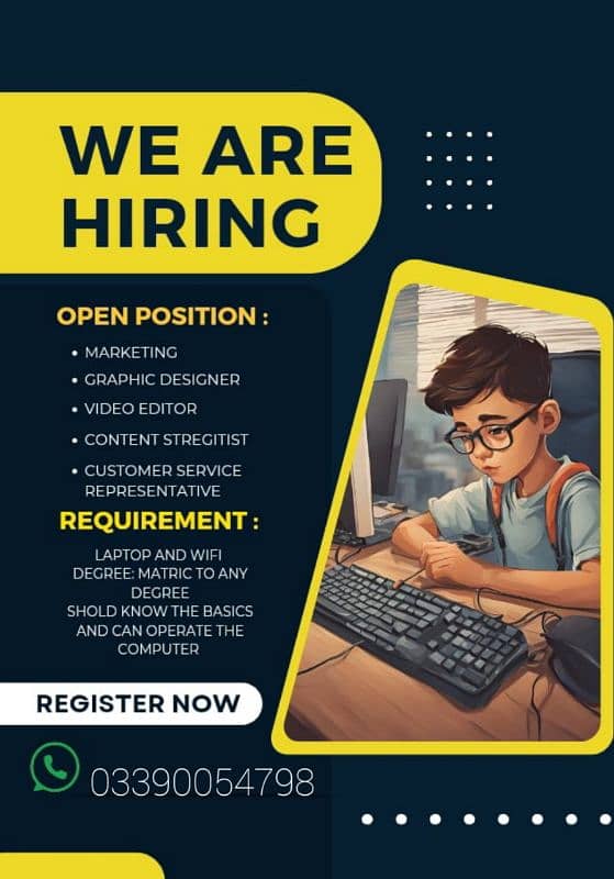 online job for male,female and students 0