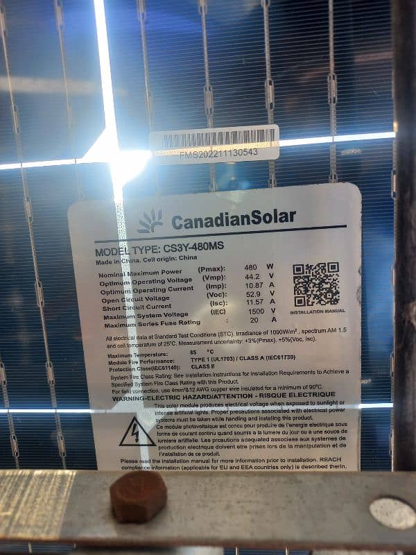 Canadian Bifacial Solar Panels For Sale 5