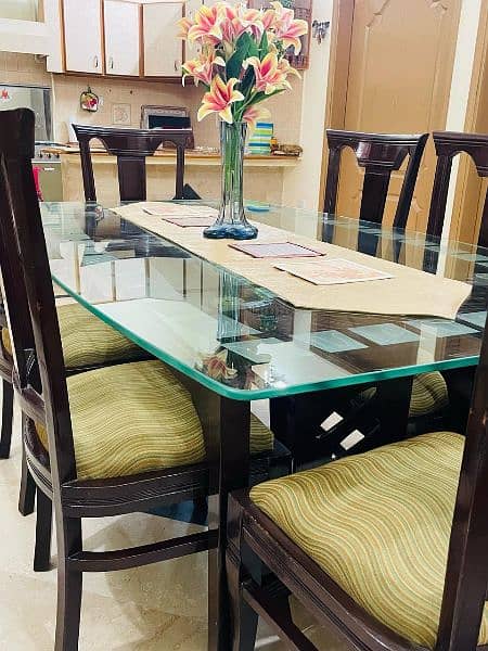 Dining table 6 seater Rs40000 1