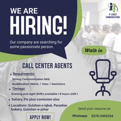 Call center Agents