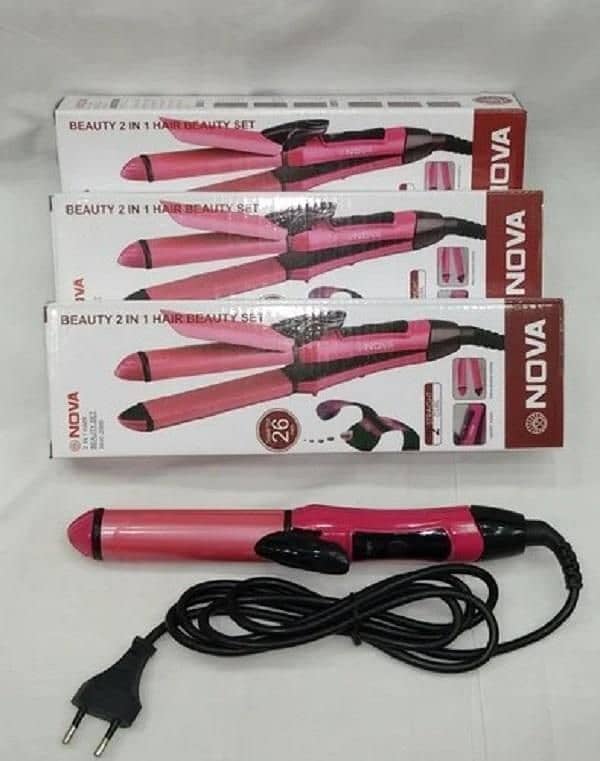 pink hair dryer and rotater 2 in 1 0