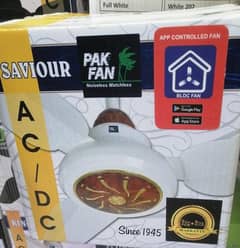 pak fan ac dc 50 Watts sevior model 5+5 year warranty 03212030028