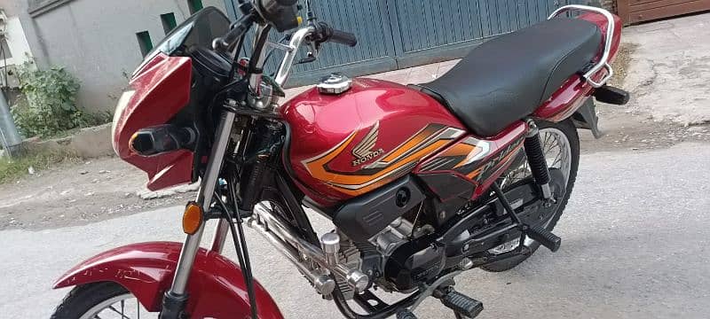 honda pridor 100cc good condition all punjab number biometric 9