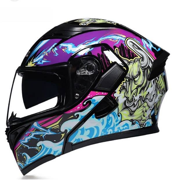 Jiekai Jk 902 Flipup Modular Helmet Dual Visor 1