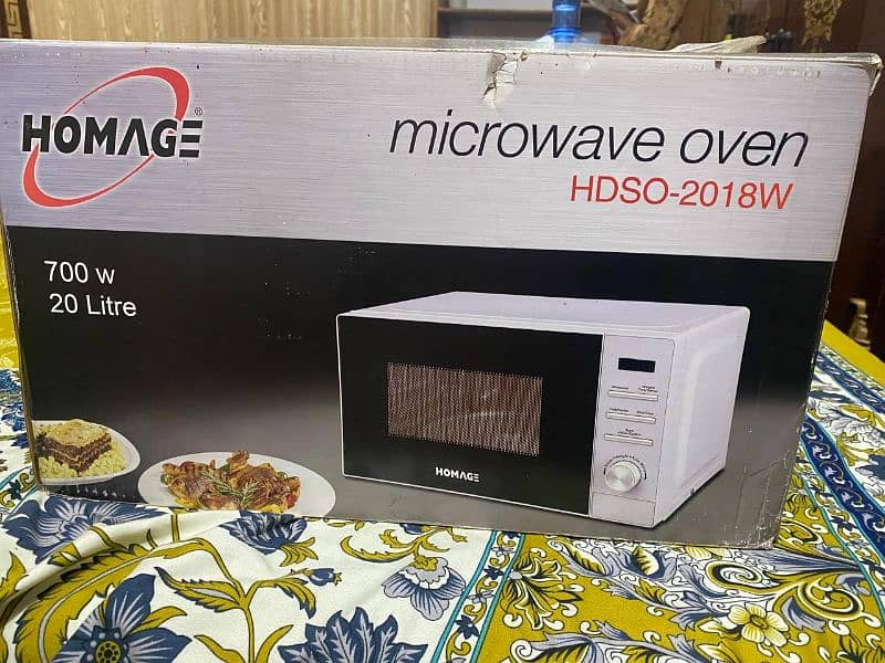 Homage Microwave Oven HDSO-2018W 4