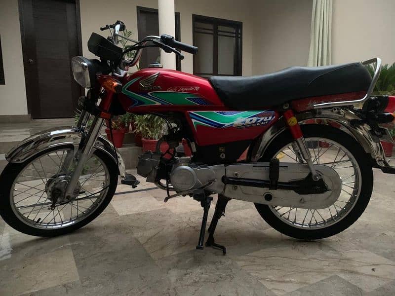 Honda CD 70 for sale 2018 model my call WhatsApp 0323=22=45=291 1