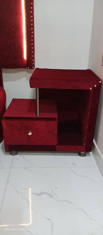 Turkish king size bed side tables dressing 9