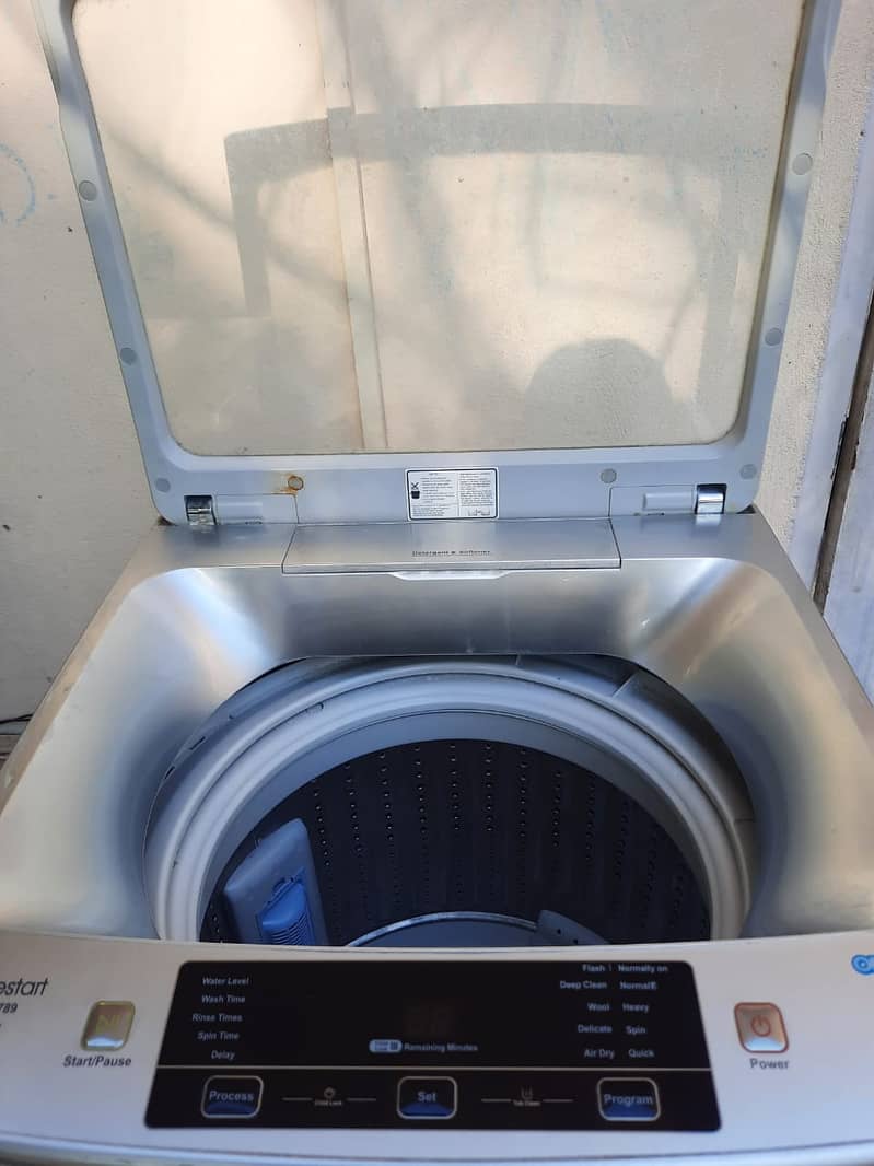 Haier one touch solution fully automatic washing machine 0