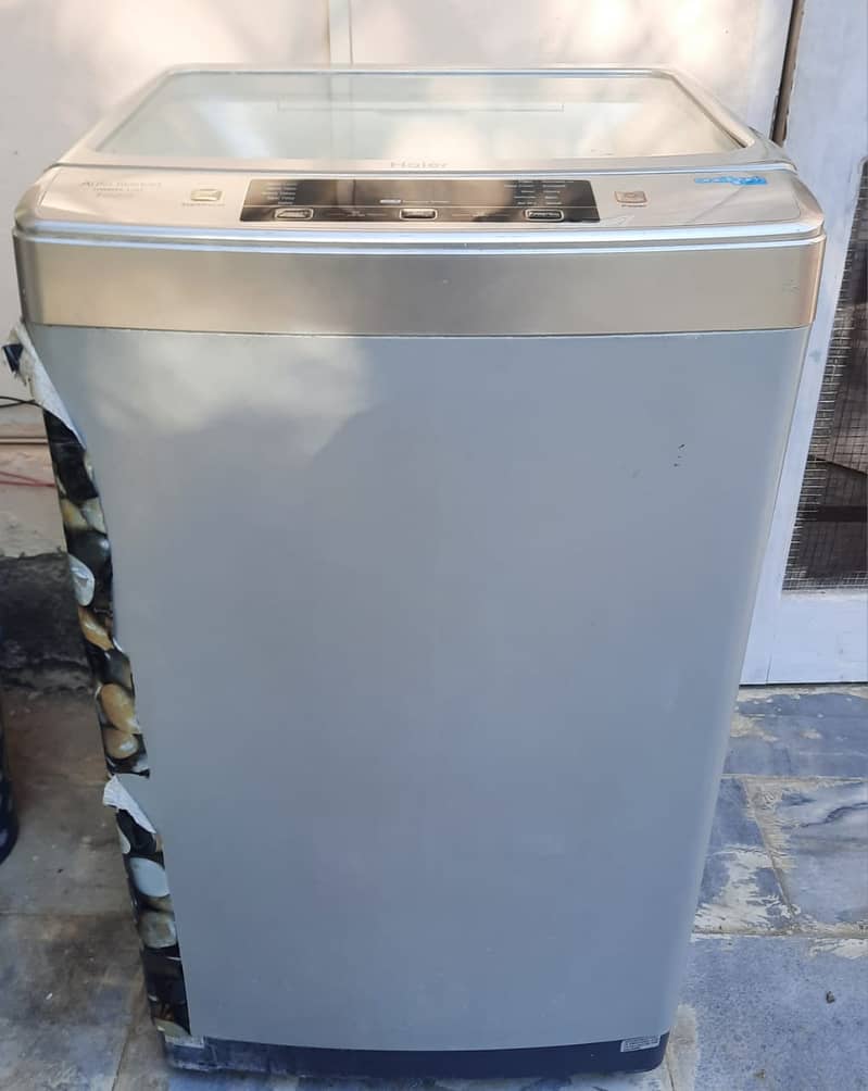 Haier one touch solution fully automatic washing machine 1