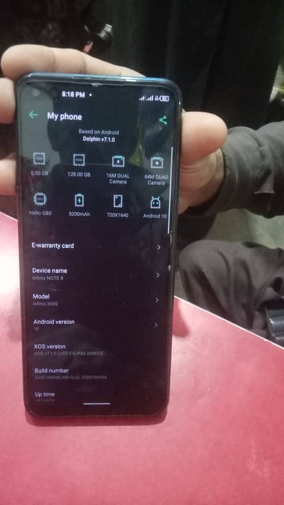 Infinix Other Model note 8 2