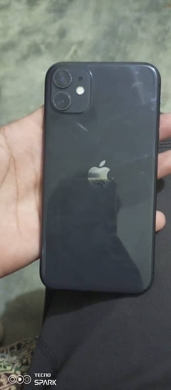 I phone 11 64gb condition 10/9 factory unlock e sim  time 2month baki 2