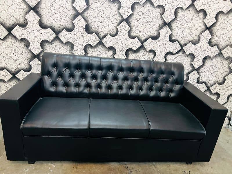 5 Seater Leather Sofa 3