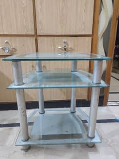 Glass Tv Trolley