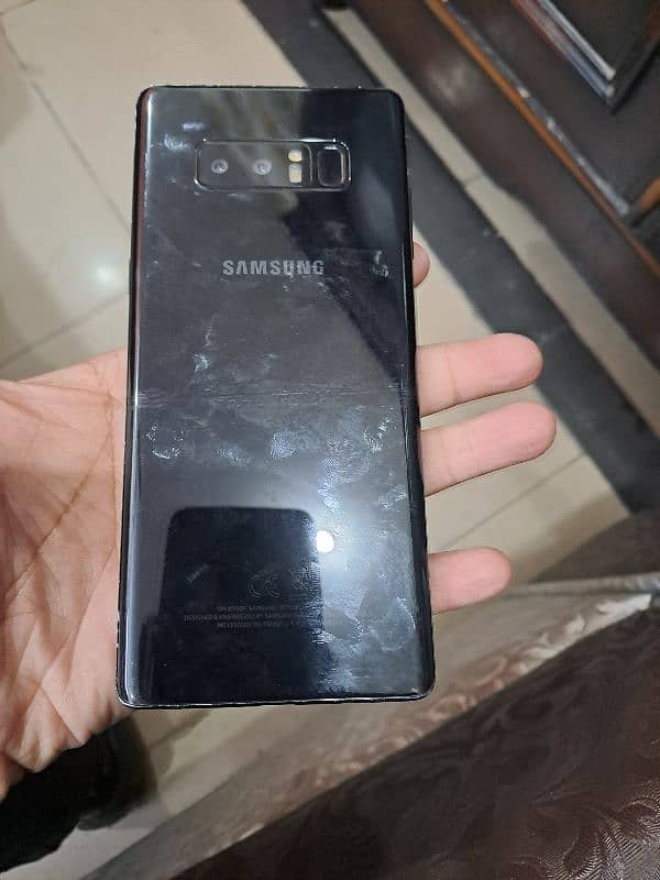 samsung note8 no dot line all ok argant sale 3