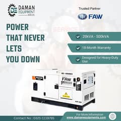 industrial Diesel Generator 37 KVA