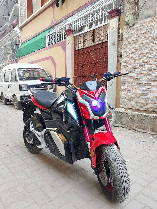 jms 3500 monster sports bike electric 0