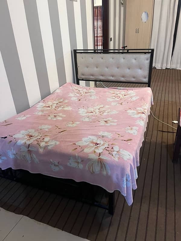 iron single bed frame 1