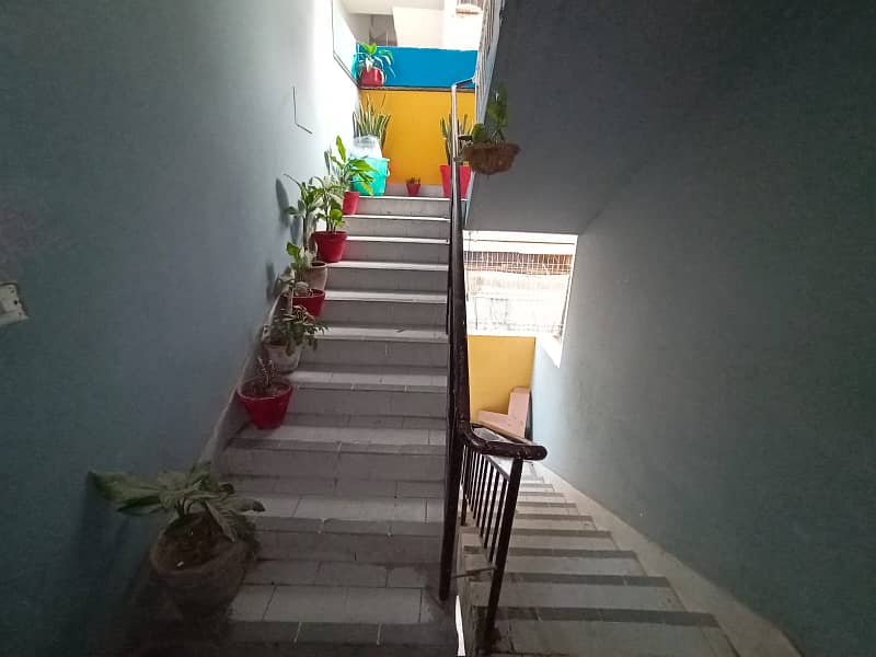 URGENT SALE 5 Rooms Flat In SAIMA FLAT In Good Condition For Sale, INVESTOR RATES, North Karachi 25