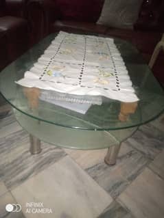 center table  double mirror