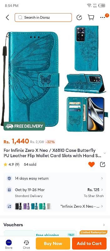 Infinix ZERO X NEO pta approve rm 8+5 GB128 back damage hai bedsheet 11