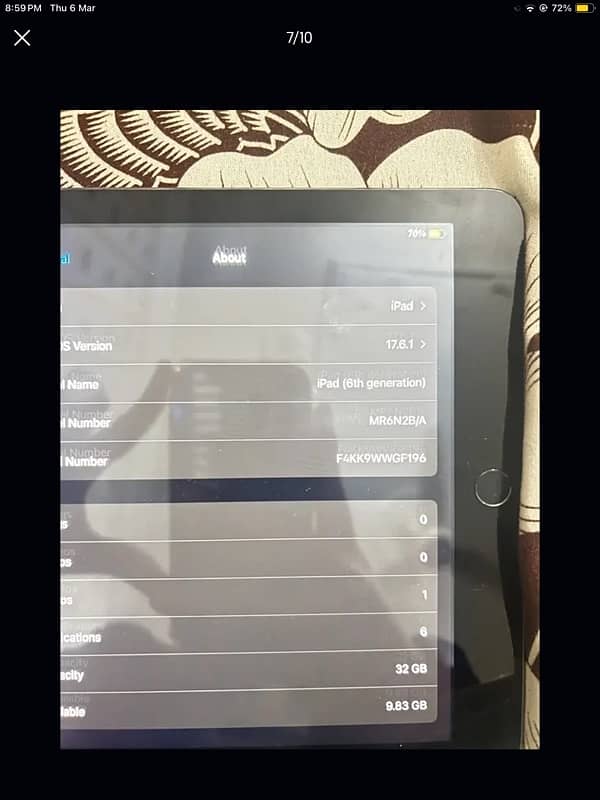 ipad 6th generation 32gb exchange possible with iphone 3