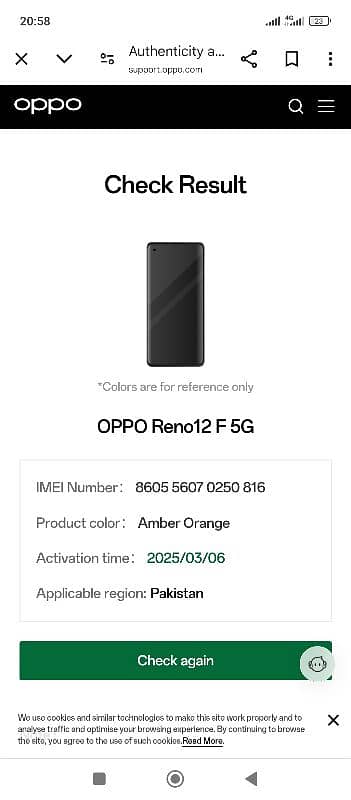 oppo reno 12 f5g 0 condition 10 by 10 0