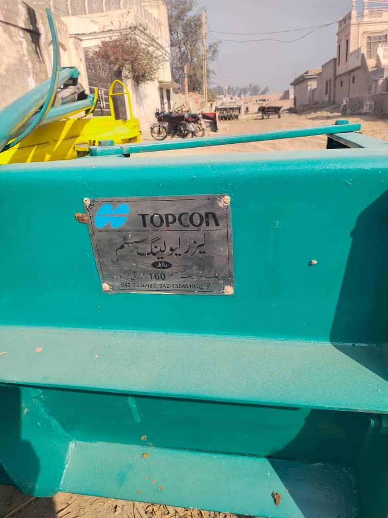 topcon USA  tractor Lazer machine 1