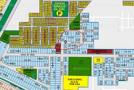 Corner 1-Kanal Plot for Sale in C Block of the Sui Gas Society Phase 2 Jati Umra Road Lahore